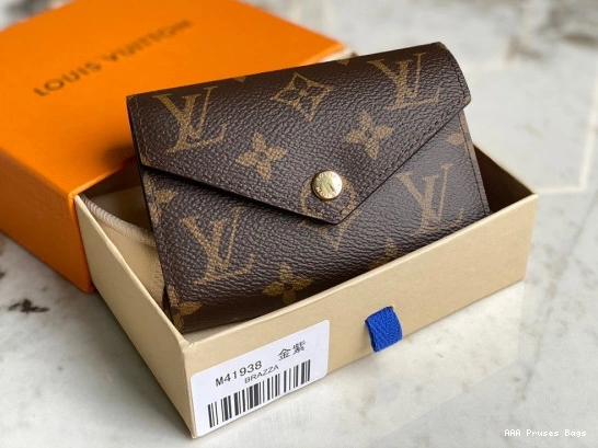 AAA Pruses Bags Vuitton Wallet Louis VICTORINE 0803